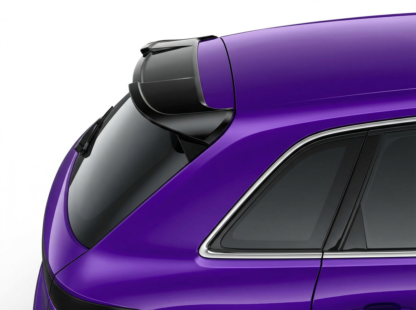 Spoiler Posteriore nero lucido per AUDI A3 Standard (13-20)
