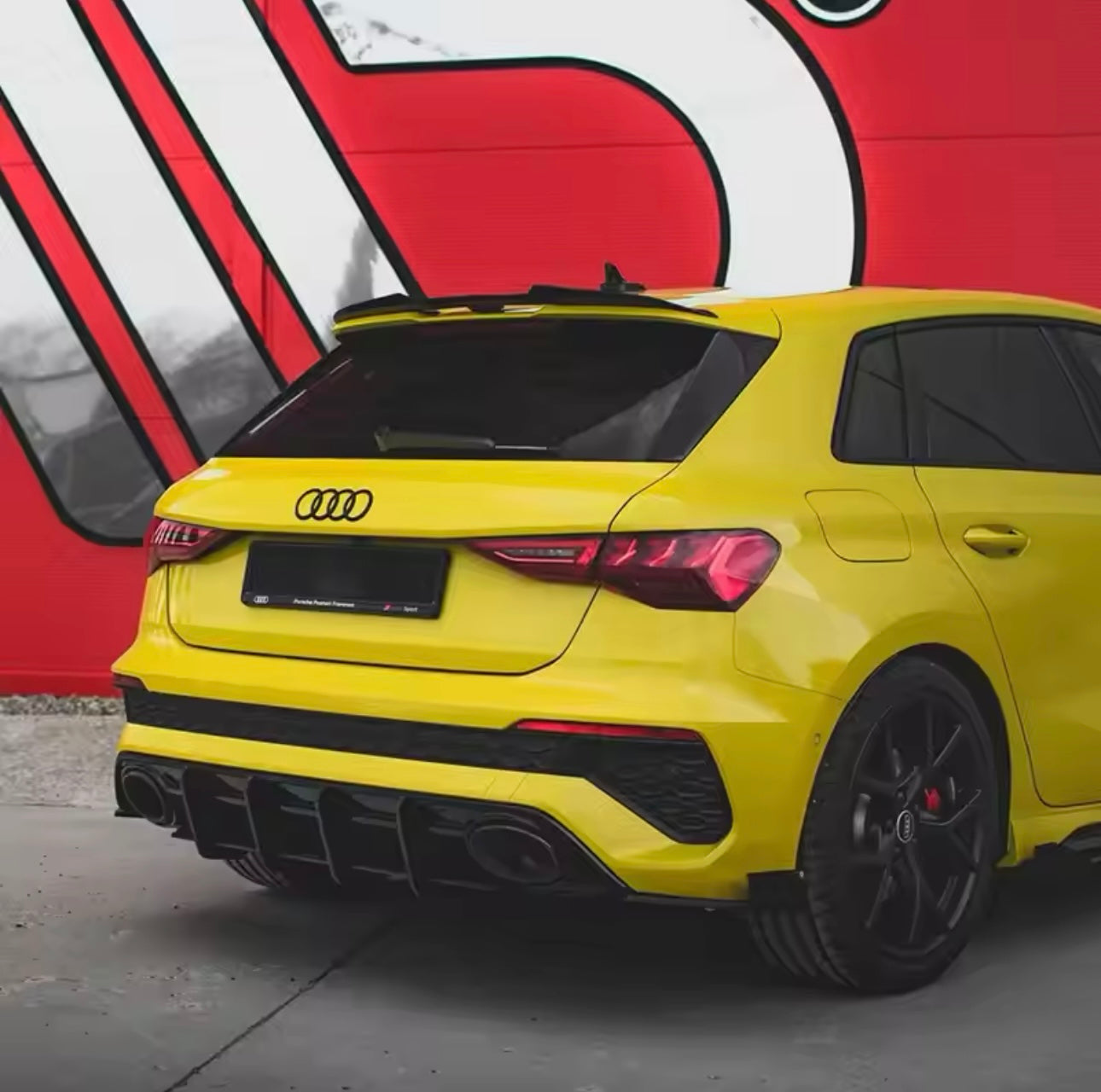 Spoiler Posteriore per AUDI A3 S3 RS3 8Y (20-24)