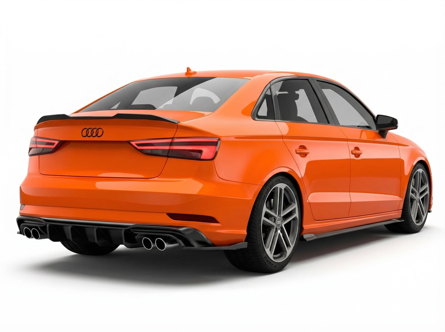 Spoiler posteriore Apex Design per Audi A3 / A3 S‑Line / S3 RS3 8V Facelift Sedan (16–20)