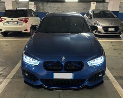 Lama Spoiler Paraurti Anteriore Per Bmw 1 F20 F21 Msport (15-19)