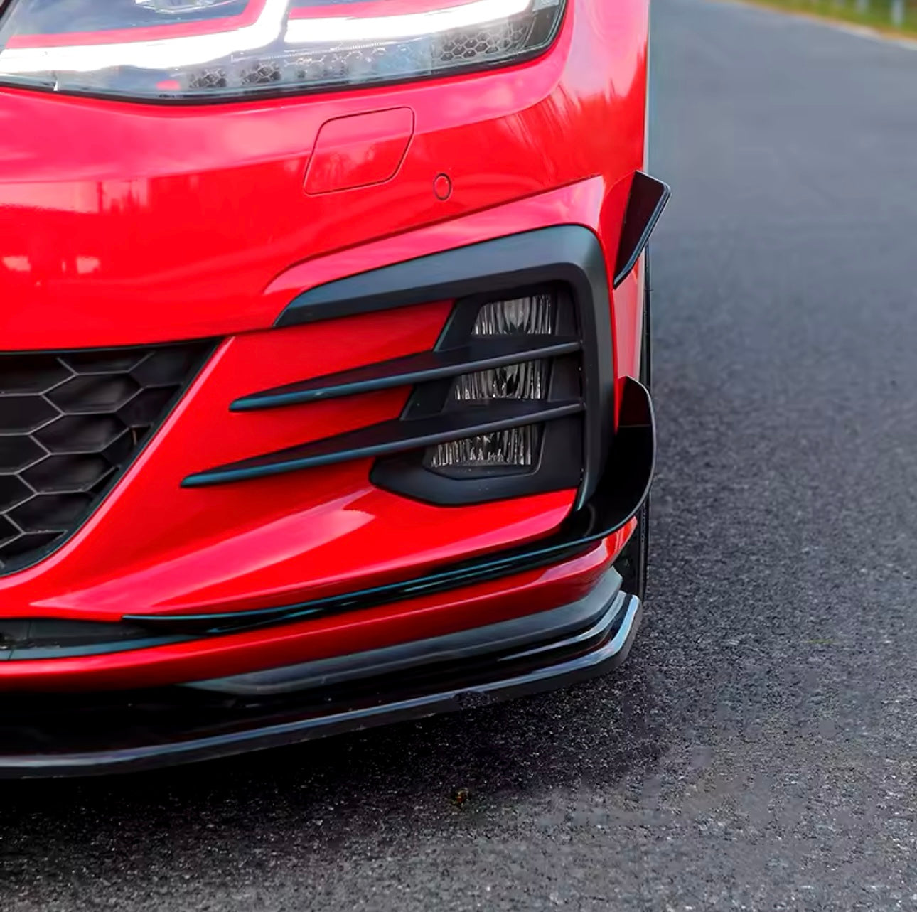 Front lip Paraurti Anteriore Per Volkswagen Golf MK7.5 Gti Gtd Rline R