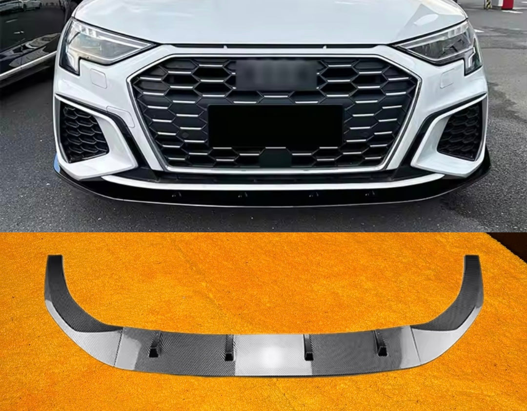 Lama Spoiler Paraurti Anteriore Per Audi A3 S3 S-line 8Y (20-24)