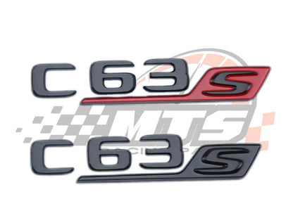 Badge C63s Posteriore per Mercedes Classe C W204 W205