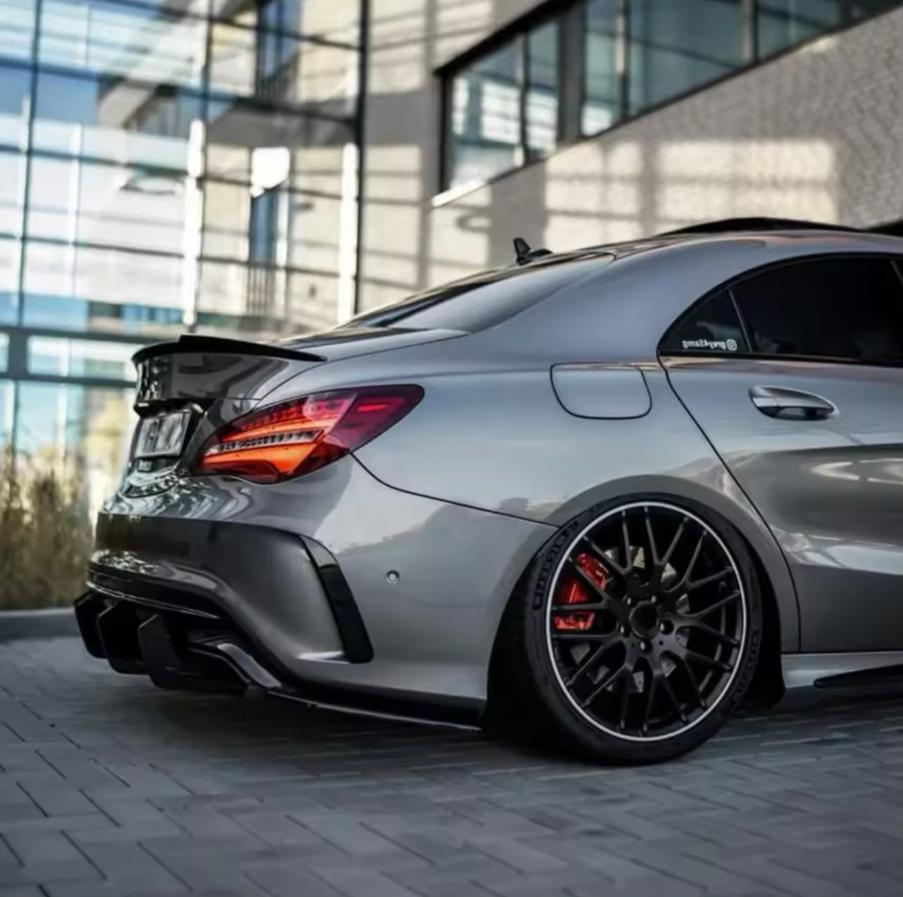 Splitter Diffusore Posteriore Mercedes CLA C117 (13-18)