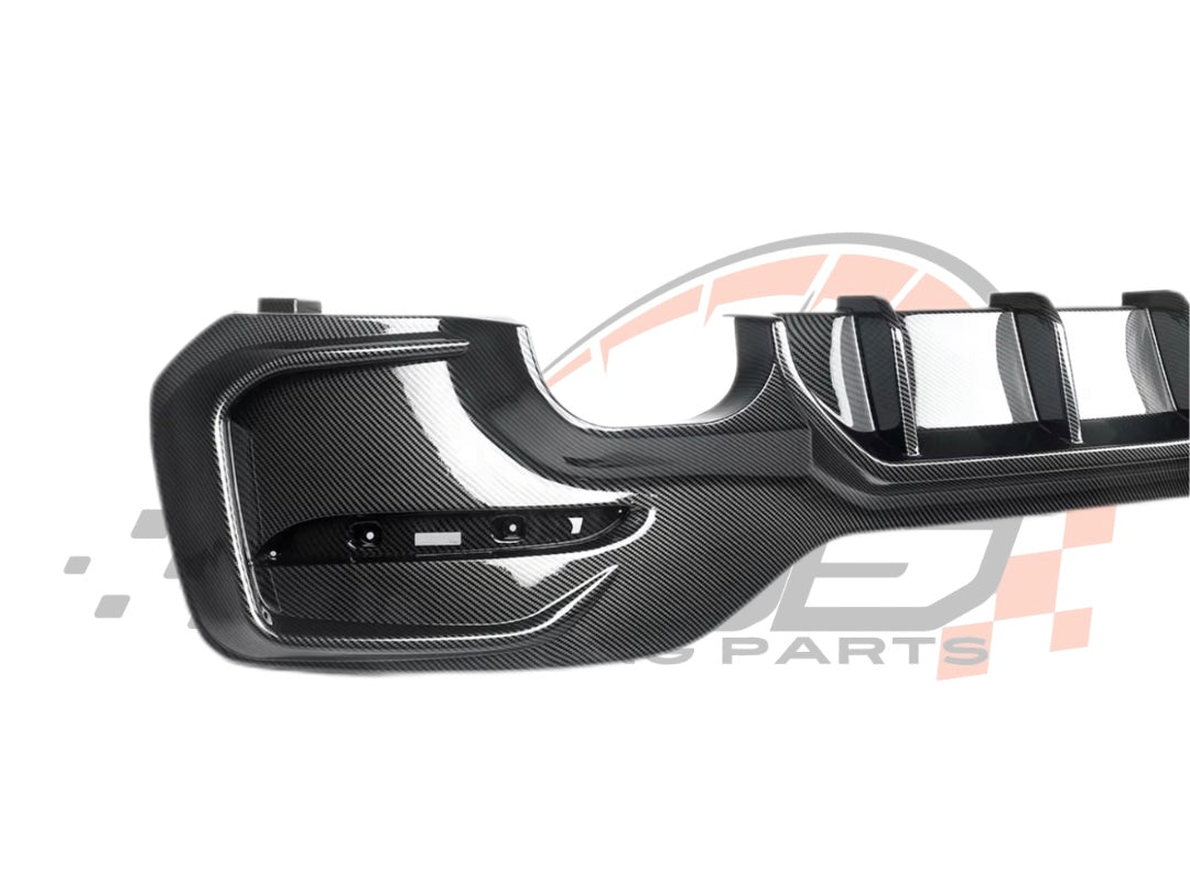 Diffusore Posteriore Carbon look Stile M per Bmw Serie 1 F20 F21 (15-19)