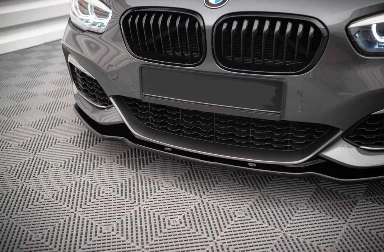 Lama Spoiler Paraurti Anteriore Per Bmw 1 F20 F21 Msport (15-19)