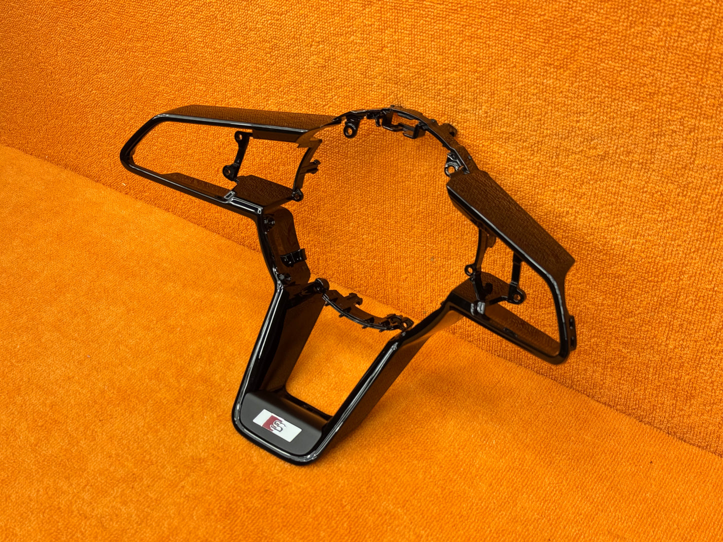 Cornice Volante Audi TT MK3 Nero Lucido/Carbon fiber