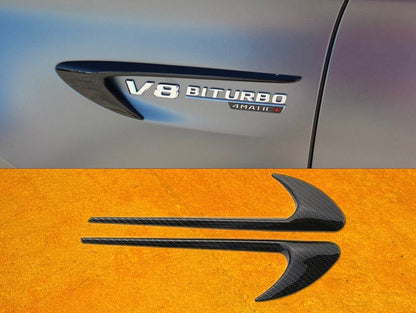 Splitter Badge Laterale per Mercedes Classe C C63 W205