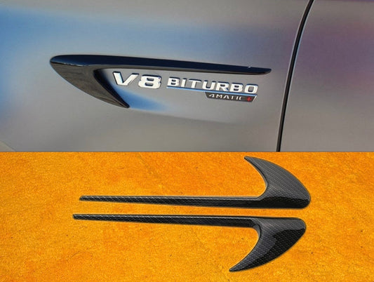 Splitter Badge Laterale per Mercedes Classe C C63 W205