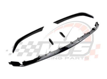 Front lip Paraurti Anteriore Per Mercedes Classe A AMG W177 Nero lucido (18-23)