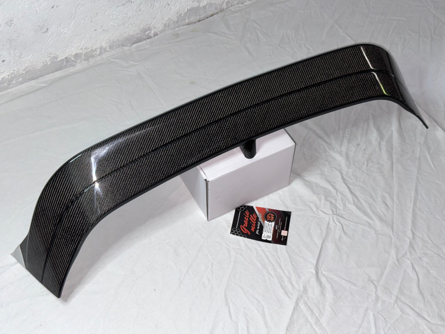 Spoiler Clubsport Posteriore Real Carbon Fiber per VW Golf MK8