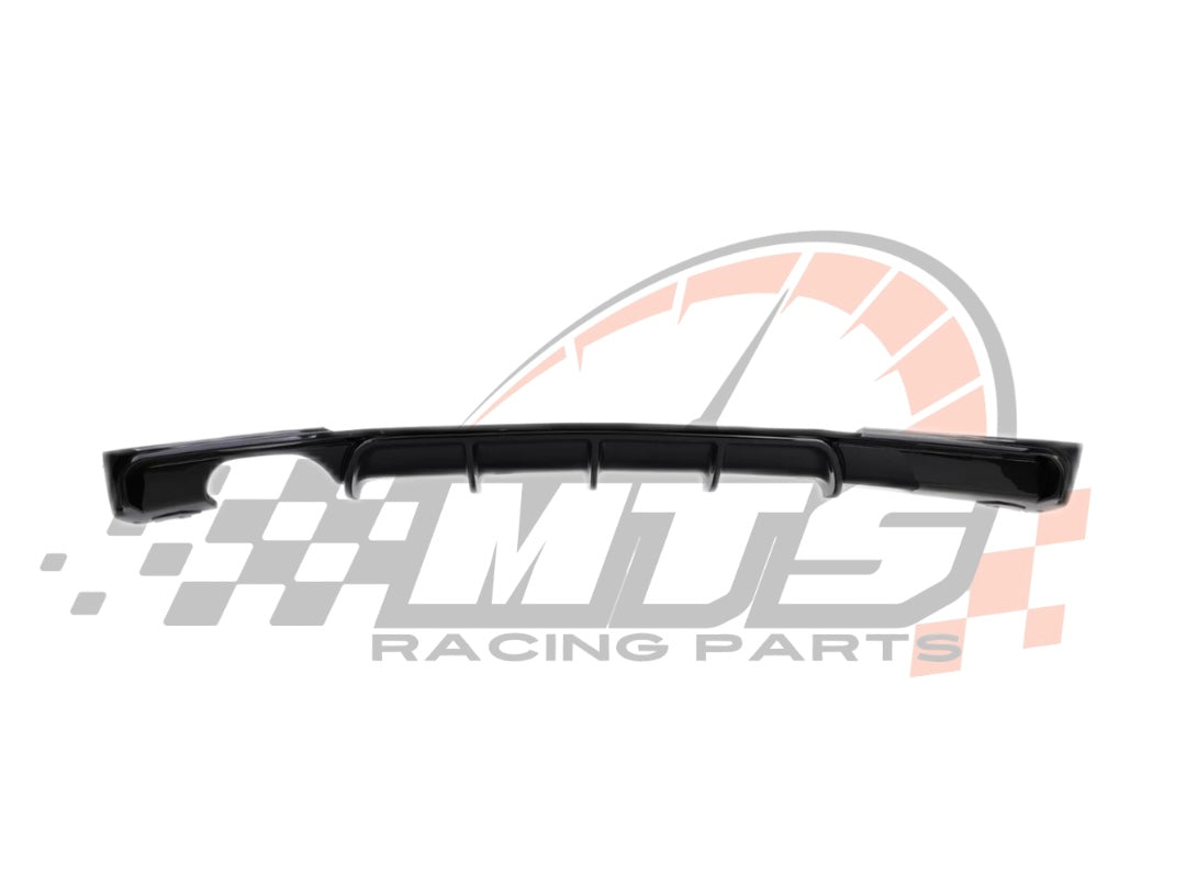 Diffusore Posteriore Stile M per Bmw Serie 3 F30 F31 F35 Carbon look/Nero lucido (12-20)