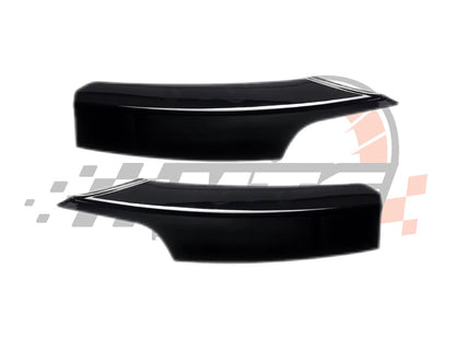 Front lip Paraurti Anteriore Per Bmw 3 F30 Msport Carbon look/Nero lucido(14-19)