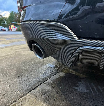 Diffusore Posteriore Stile M per Bmw Serie 3 G20 Carbon look/Nero lucido (19-21)
