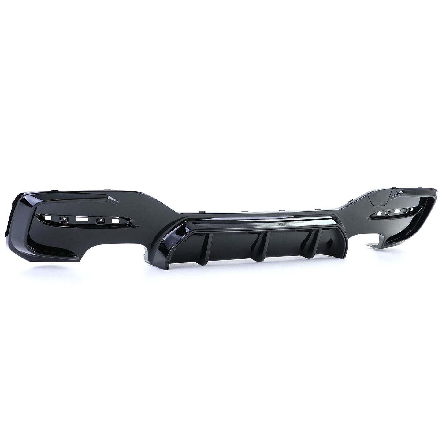 Diffusore Posteriore Stile M per Bmw Serie 1 F20 F21 Nero lucido (15-19)