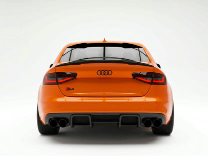Spoiler tetto posteriore per AUDI A4 S4 RS4 B8 Sedan(09-16)
