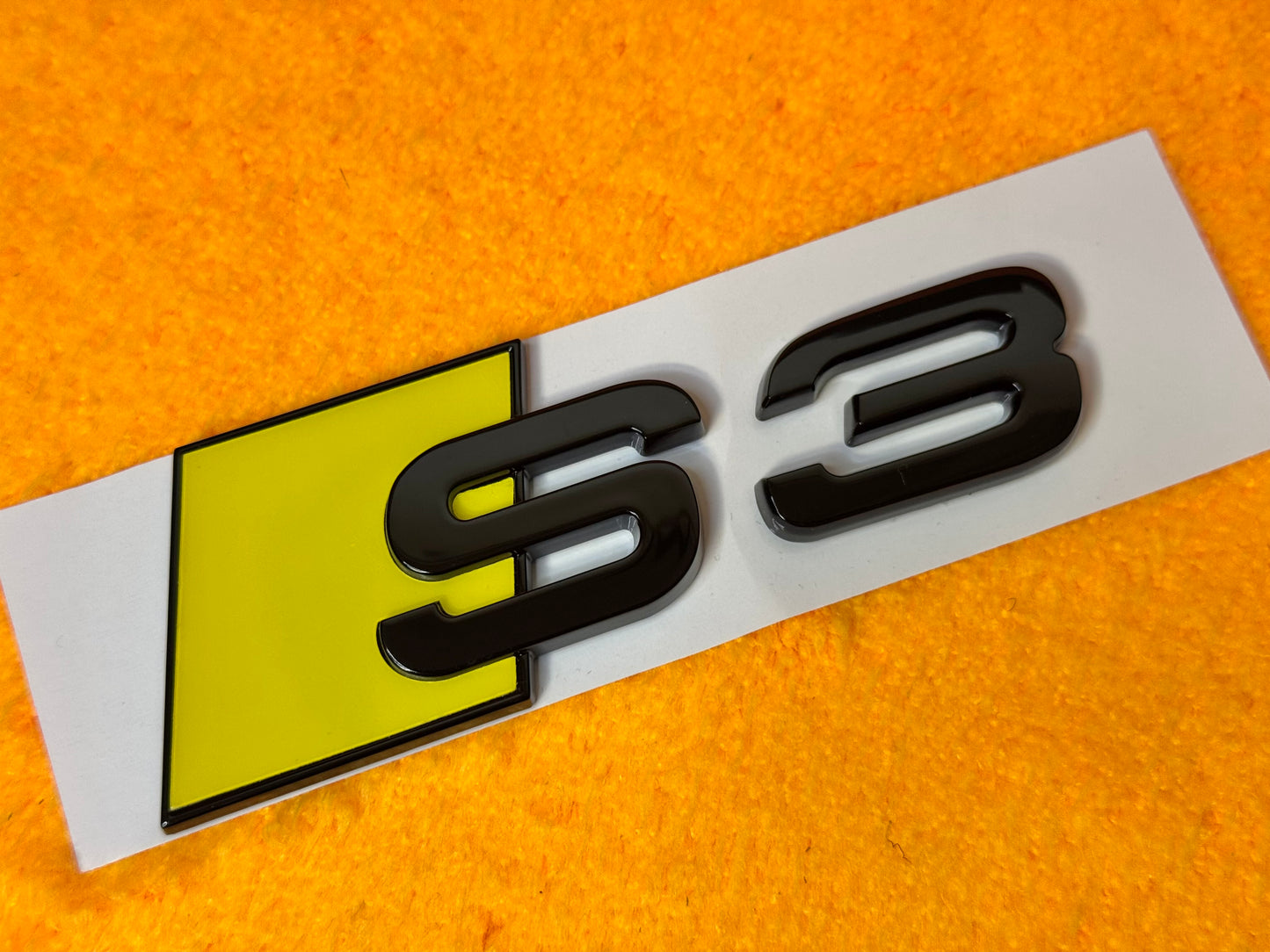Badge Posteriore S per Modelli Audi (vari colori)