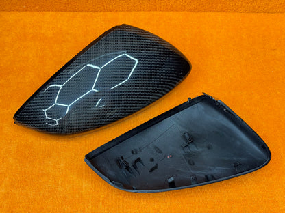 Coppia Calotte Specchio Retrovisore Carbon fiber per Audi A3 8Y