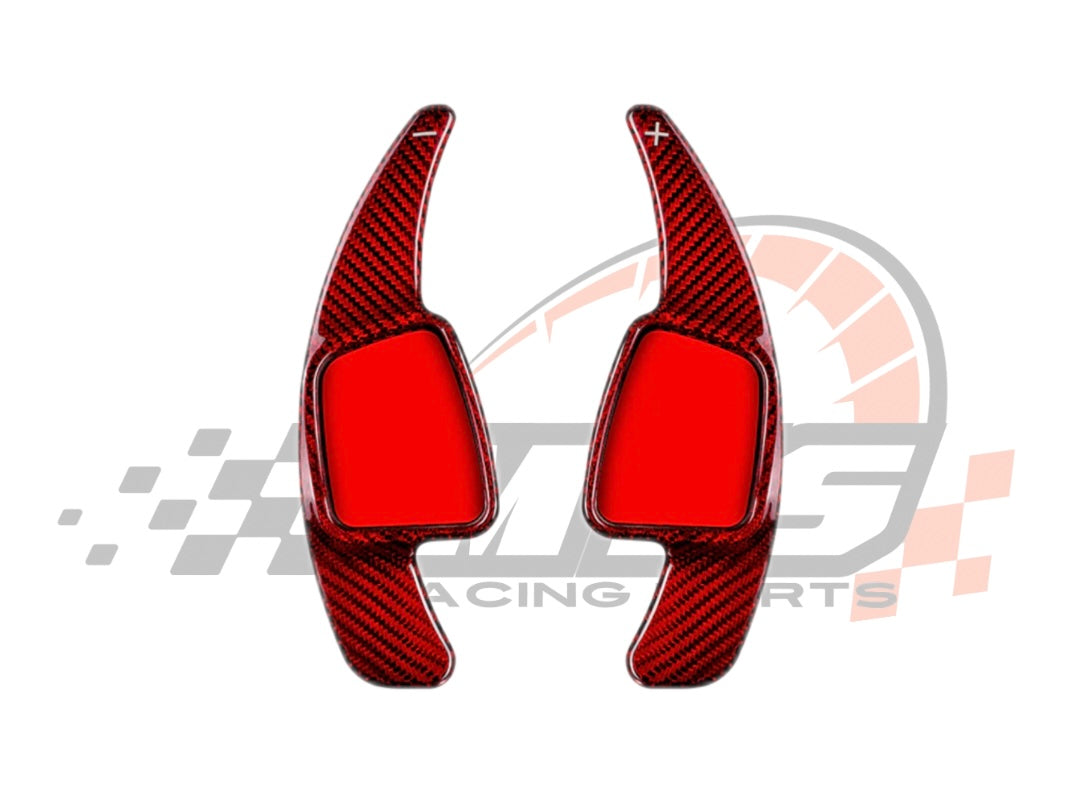 Paddle Volante Real Carbon Fiber Palette per Audi A3 A4 A5 TT Q3 Q5