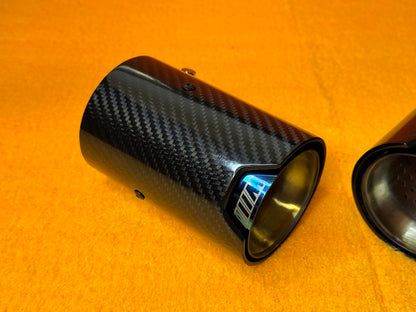 Terminale Singolo Scarico stile Msport Auto Universale