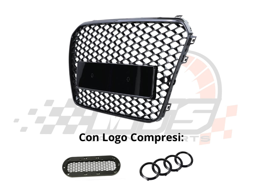 Griglia Anteriore RS look per Audi A5 B8 8T (11-17)