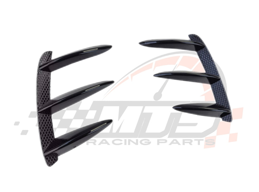 Rear lip Paraurti Posteriore Per Mercedes Classe A W176 Carbon look/Nero lucido (13-18)