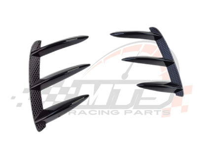 Rear lip Paraurti Posteriore Per Mercedes Classe A W176 Carbon look/Nero lucido (13-18)