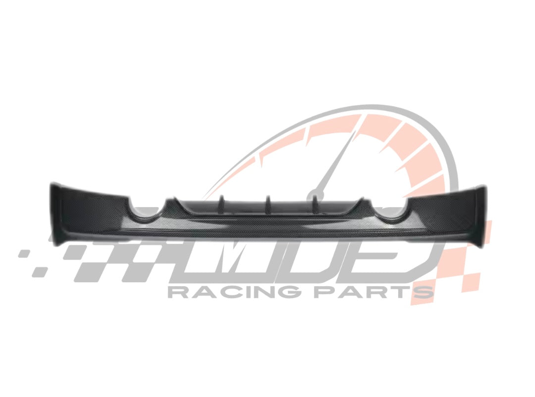 Diffusore Posteriore Stile M per Bmw Serie 2 F22 F23 Carbon look Nero lucido (14-19)