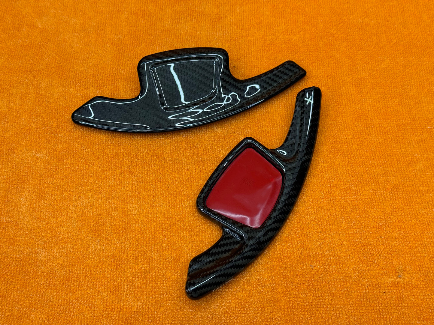 Paddle Volante Real Carbon Fiber Palette per Audi A3 8Y A4 B9 A5 A6