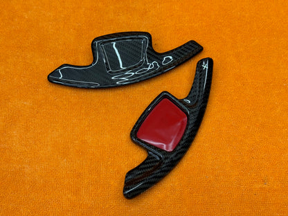 Paddle Volante Real Carbon Fiber Palette per Audi A3 8Y A4 B9 A5 A6