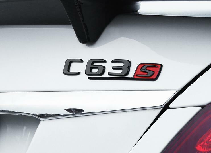 Badge C63s Posteriore per Mercedes Classe C W204 W205