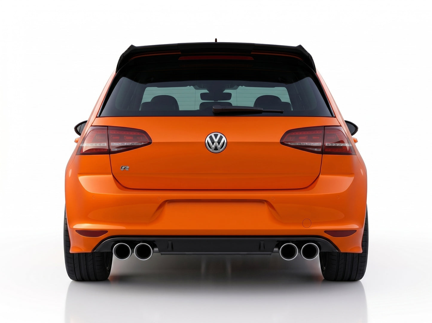 Spoiler tetto posteriore per Volkswagen Golf MK7 MK7.5 GTI GTD R R-Line