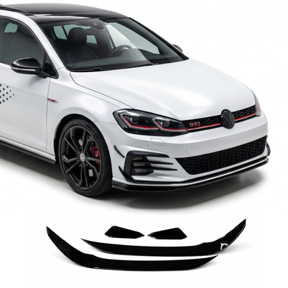 Front lip anteriore per Volkswagen Golf MK7.5 GTI GTD R R-Line (17-20)