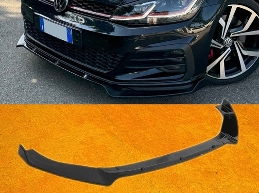 Lama Spoiler Paraurti Anteriore Per Golf 7 - 7.5 GTI GTD R R-Line