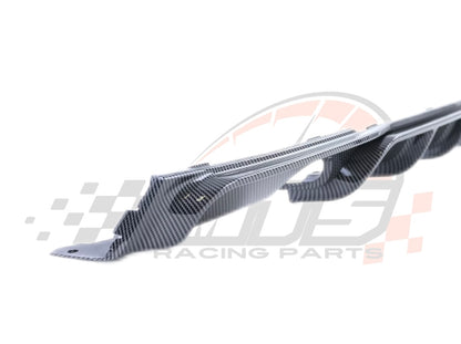 Diffusore Posteriore Stile M per Bmw Serie 3 F30 F31 F35 Carbon look Nero lucido (12-20)