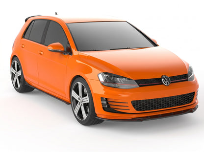APEX DESIGN - Lama spoiler anteriore per Volkswagen Golf GTI GTD MK7 (2013–2016)
