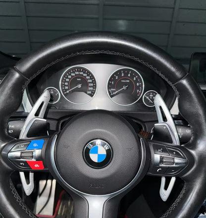 Paddle Volante Carbon Look - Vari colori Palette per Bmw 1 2 3 4 5 serie F