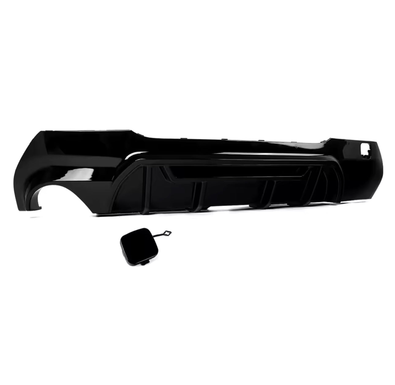 Diffusore Posteriore Stile M per Bmw Serie 1 F40 Nero lucido (20-24)