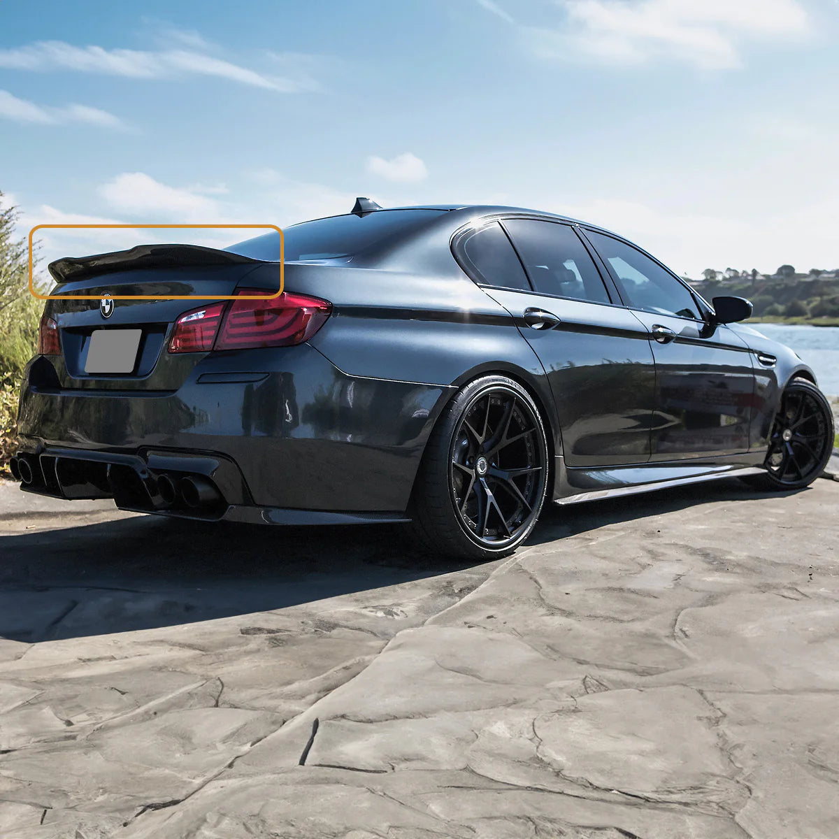 Spoiler Posteriore per BMW Serie 5 F10 F11 M5 (10-16)