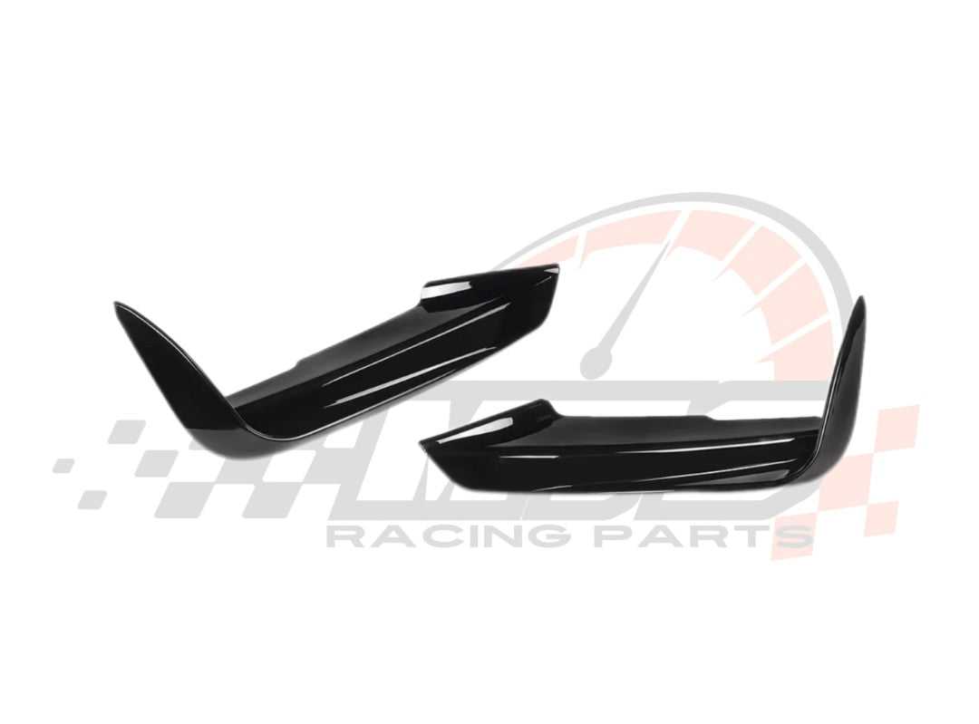 Front lip Paraurti Anteriore Per Bmw 3 F30 Msport Carbon look/Nero lucido(14-19)