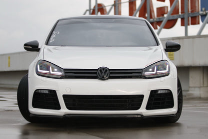 Lama Spoiler Paraurti Anteriore Per Golf MK6 R R20