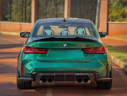 Diffusore Posteriore M Performance per Bmw M3 G80 M4 G82 Nero lucido (21-24)