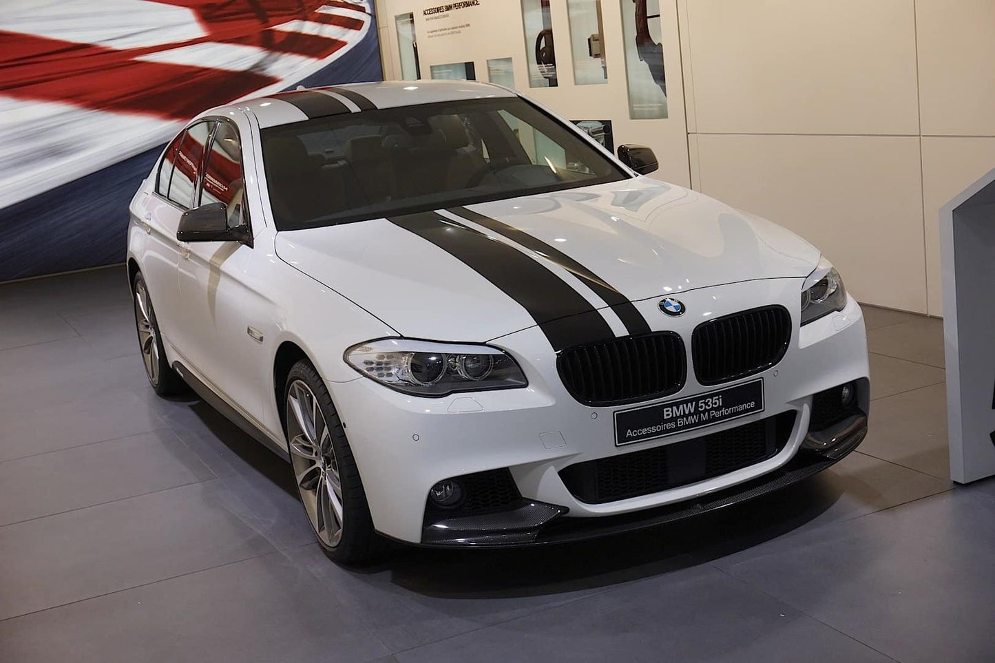 Lama Spoiler Paraurti Anteriore Per Bmw 5 F10 F11 Msport (10-16)