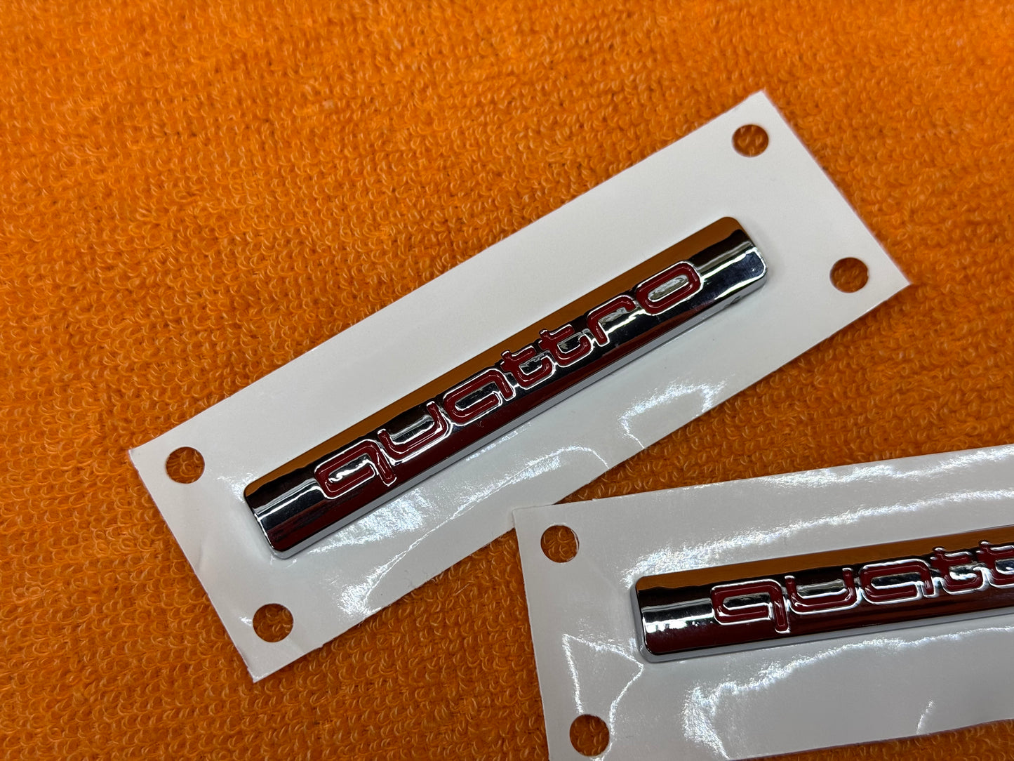 Badge QUATTRO per Modelli Audi 1pz (vari colori)