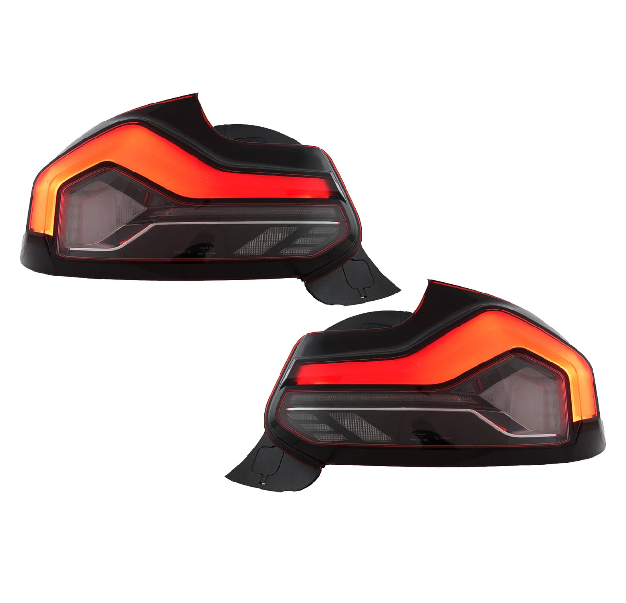 Coppia Fanali Posteriori Dinamici Full Led Fumè per Bmw 2 F22 F23 M2 F87