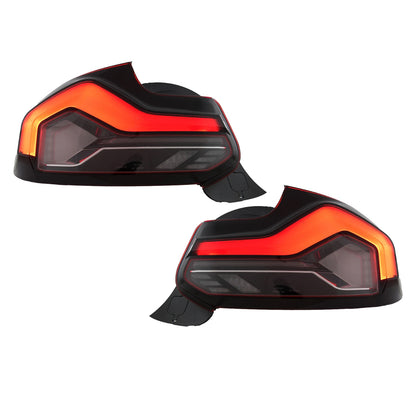 Coppia Fanali Posteriori Dinamici Full Led Fumè per Bmw 2 F22 F23 M2 F87
