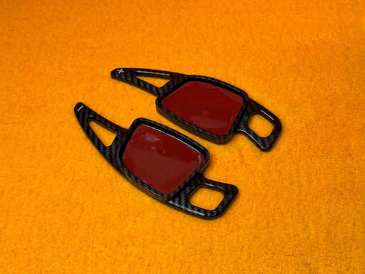 Paddle Volante Carbon Look Palette per Audi A3 8Y A4 B9 A5 A6