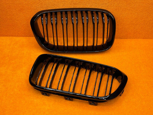 Griglia Anteriore BMW Serie 1 F20 F21 Nero Lucido 2011-2014