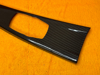 Copertura Console Centrale Real Carbon Fiber per Bmw serie 3 4