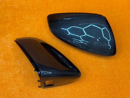 Coppia Calotte Specchio Retrovisore Carbon fiber per Audi A3 8Y